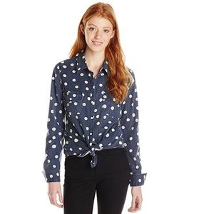 🔥Roxy Juniors Camp Site Long Sleeve Button NWT